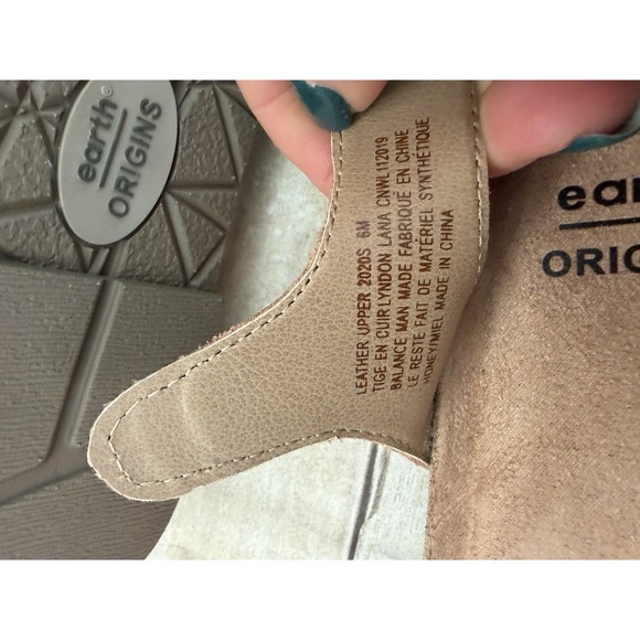 Earth‎ Origins Lyndon Lana Leather Fisherman Women's Sandals Brown Size 6 - Picture 4 of 5